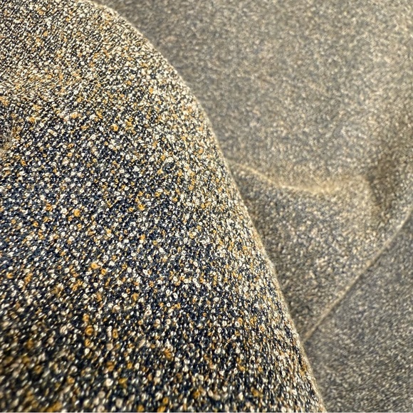 Vintage art blazer floral bird embroidered jacket NEWPORT NEWS 14w brown long - Picture 15 of 15